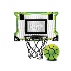 Hasbro 孩之寶 NERF 樂活打擊 Pro Hoops籃球籃框組 92069, 綠色+黑色