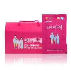 찬이네과수원 비트사과즙 100ml 비트 + 사과 혼합맛 30개 상품 이미지