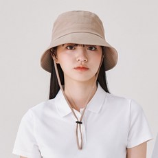 레드햇 벙거지 무지 턱끈 버킷햇
