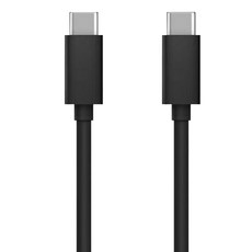 FUGU USB-C to C 高速充電線, 1m, 最大60W, 黑色, 1條