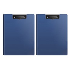 동아피엠에스 심플 커버 클립보드 A4 31.5 x 24 cm, 네이비, 2개 네이비, 2개