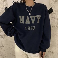 1930 NAVY 모던 심플 출산웨어 임산부 맨투맨