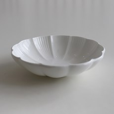 Bloom at home 花園餐具碗 大, 白色, 1個