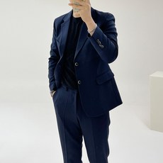 아도르클래식 남성용 소울 프리미엄 빅사이즈 캐주얼 자켓