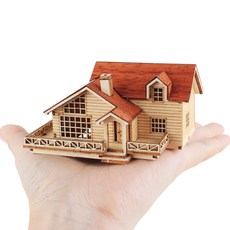 Youngmodeler 英工房 迷你海蒂之家塑料模型建築, 1個