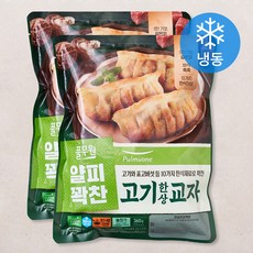 풀무원 얄피꽉찬 고기한상 교자 (냉동), 360g, 2개