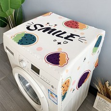 JCP 패브릭 큐트 패턴 세탁기 커버, 딸기