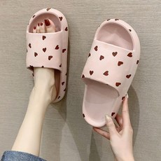 프랑온드 여성용 두꺼운 바닥 슬리퍼