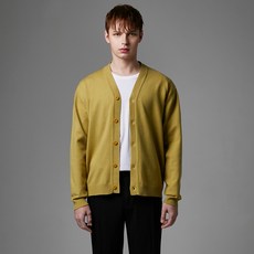 남자라운드넥가디건