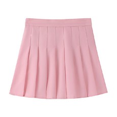 하이어리 A라인 플리츠 미니 테니스 스커트
