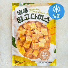 신정푸드 망고다이스 (냉동), 1개, 1kg