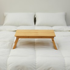 바네스데코 대나무 접이식 랩탑 테이블 M, natural