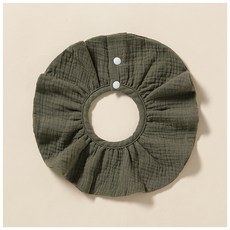 하라로이 유아용 면거즈 롤링 스카프빕