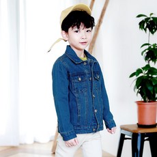 KIDS RECIPE 兒童真水洗牛仔夾克