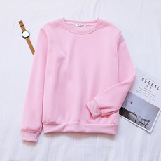 스타 심플 데일리 크루넥 와이드 임부 맨투맨