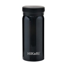 HiKaRi 316 스텐 모던 미니 보온 보냉 텀블러, Black, 200ml