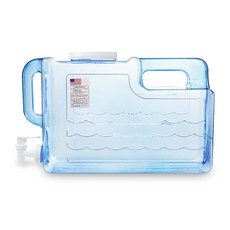 애로우 사각형 캠핑 물통 11.37L