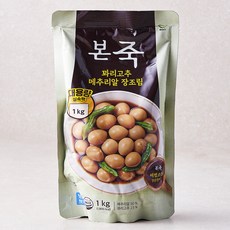 본죽 꽈리고추 메추리알 장조림, 1kg, 1개