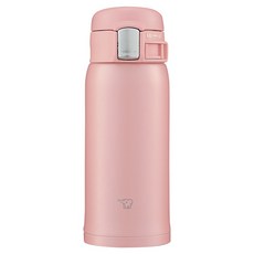 조지루시 보온보냉 원터치 텀블러, 매트 핑크, 360ml, 1개