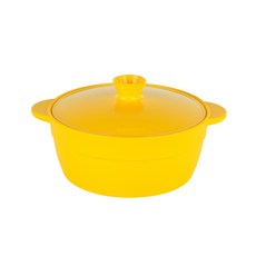실리만 국내생산 뉴트로 실리콘 만능 찌개냄비 WSK7224, 216 x 180 x 95 mm, 옥수수, 1개, 21618095cm