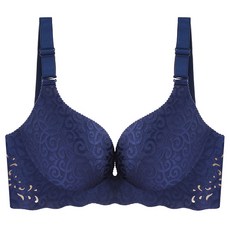 더블유비비 와이드 수퍼 빅시 빅사이즈 심플 브라 BG05 + 고정클립 + 가슴패드 세트