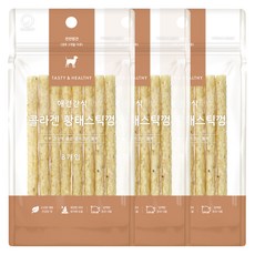 굿데이 강아지 콜라겐 스틱껌 8p, 황태맛, 40g, 3개