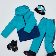 Efrider 兒童方形三重滑雪上下套裝
