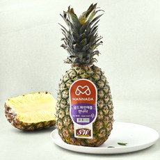 만나다 골드 파인애플, 1개, 2kg