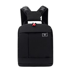 블랙피그샵 백팩 숄더 겸용 DSLR 카메라 가방, 블랙