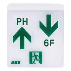DBE LED 樓梯導向燈 左上 PH 右下 6F, 1個