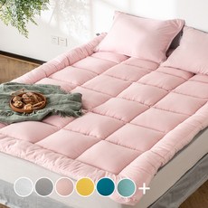 블레딕홈 꿈의다운 얼터너티브 워싱 토퍼, 핑크