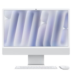 Apple 아이맥 24 M6칩, 실버, M6 10코어, 10코어 GPU, 16GB, 256GB, 스탠다드 글래스