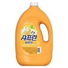 샤프란 실내건조 섬유유연제 로맨틱코튼 본품, 3.1L, 1개 1개, 3.1L