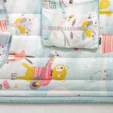 lolbaby 幼兒用雪酪人造絲墊, 1個, 大熊
