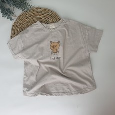 미니달콩 아동용 부베어 반팔 티셔츠