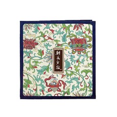復古花卉封面記錄相冊 280*270*30mm, 40張, 7號(相冊)+白色(內頁)