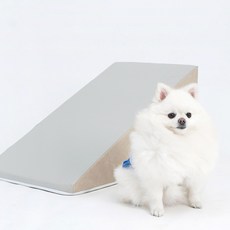 레드퍼피 반려동물 데이지 논슬립 펫스텝, 그레이 베이지
