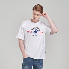 비버리힐스폴로클럽 베리어스 라운드 반팔 티셔츠 CPS9T29