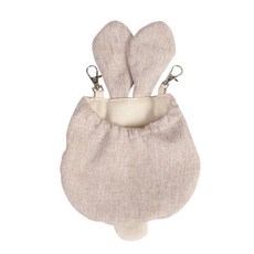 카르노코리아 햄스터 래빗 주머니포치 L, 브라운, 1개