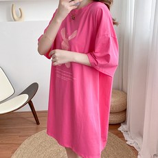 펑크래빗 사이버 토끼 임산부 반소매 수유 티셔츠