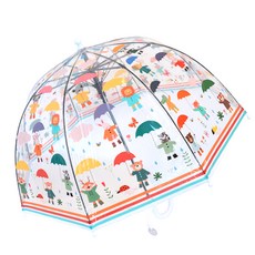  키즈스퀘어 아동용 돔형 우산 동물원 