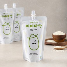 미미다방 맑은 식혜, 420ml, 냉장보관, 3입
