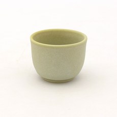 달소금 국산 핸드메이드 도자기 기획 소주잔, 화이트스카이, 1개