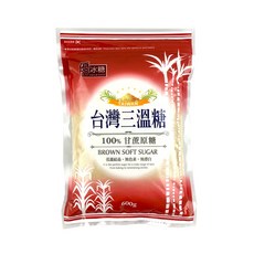 台灣三溫糖600g，天然蔗糖，無添加色素香料，獨立包裝，適用於各式料理及甜點, 600g, 1入