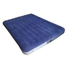 INTEX 充氣床 附充氣機，長203cm 寬152cm 高25cm, 單一顏色, 雙人(203 x 152 x 25cm)