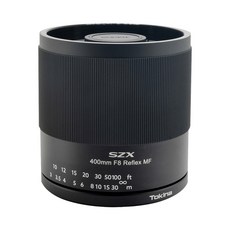 토키나 Canon EF 슈퍼 반사렌즈 400mm F8 MF SZX 장망원 400mm F8 반사 수동 렌즈