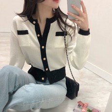 모르간뉴버튼니트