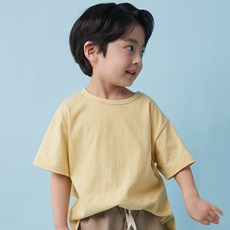 바오밥나무 아동용 언발트임 싱글 티셔츠