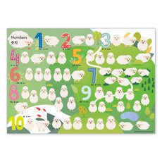 유아숫자포스터