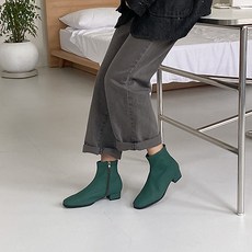 브린 집업 앵클부츠